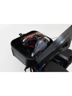 Zestaw: kufer centralny DUSC L + stelaż Adventure-rack SW-Motech Kawasaki KLE 500/ SE (26-) [poj.: 41l]