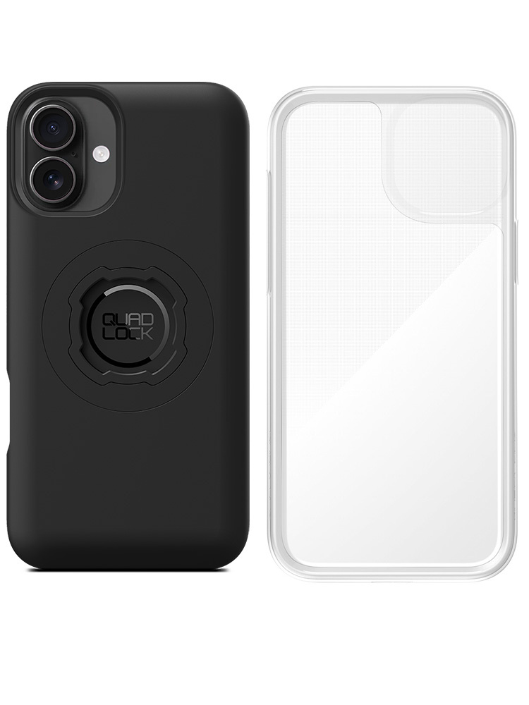 Zestaw: etui MAG na telefon iPhone 16 Plus (magnetyczne) + wodoodporny pokrowiec MAG Quad Lock