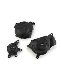 Pokrywy dekli silnika PUIG Honda CBR (wybrane modele) czarne