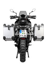 Zestaw: kufry boczne srebrne "And-S" Zega Pro + stelaże srebrne Touratech Husqvarna Norden 901/ Expedition, KTM Adventure 890/ R/ 790/ R (38+45L)