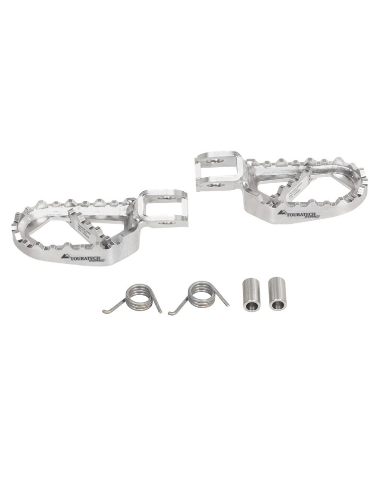 Podnóżki Touratech Works low Harley Davidson RA1250 Pan America srebrne