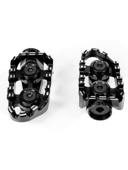 Podnóżki GILLES Tech-X Enduro UF-35 Ducati DesertX 950 (22-)/ Multistrada V2 950/ S (22-)/ Multistrada V4 1200/ S (22-)/ Grand Tour (24-) czarne