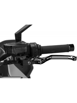 Regulowana dźwignia sprzęgła PUIG 4.0 Evo [bez zawiasu] czarna