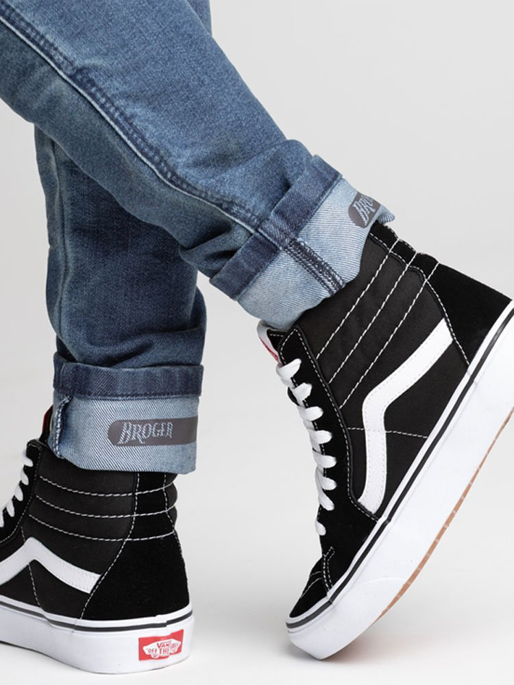 Damskie spodnie jeansowe Broger Ohio Lady niebieskie