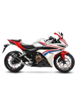 Tłumik motocyklowy LeoVince Nero Honda CB 500 (16-18)/ CB 500X (17-18)/ CBR 500R (16-18) stalowy [bez homologacji]