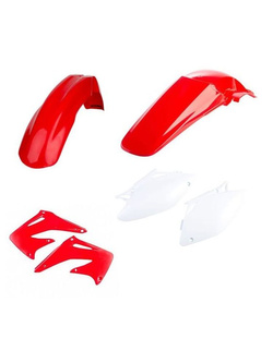 Zestaw plastików Acerbis Honda CRF 450 R [02-03] biało-czerwony