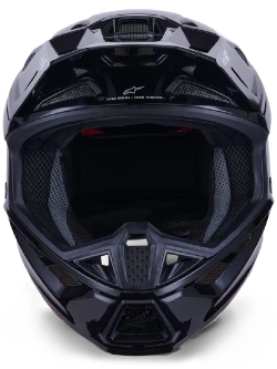 Kask enduro Alpinestars SM7 czarny połysk