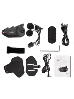 Interkom motocyklowy FreedConn R1 Plus E (1 zestaw)