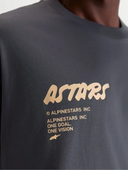 Koszulka z krótkim rękawem Alpinestars Chalk Oversized CSF szara