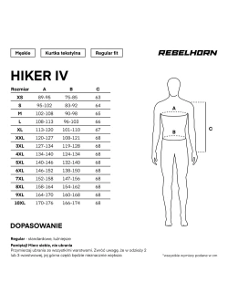 Kurtka motocyklowa tekstylna Rebelhorn Hiker IV szaro-niebiesko-czerwona