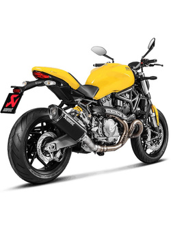 Tłumik motocyklowy Akrapović do Ducati Monster 1200 R [17-20], Monster 1200/1200 S [17-20], Monster 821 [17-20] [Slip-On Line, Titanium]
