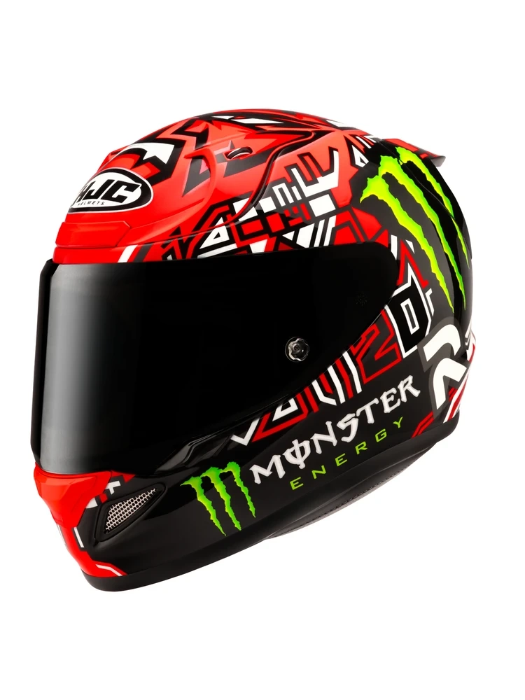 Kask integralny HJC RPHA 12 Quartararo Replica 2 czerwono-czarny