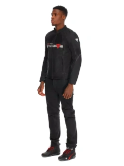 Kurtka motocyklowa tekstylna Dainese Herosphere Air Tex czarno-czerwono-biała