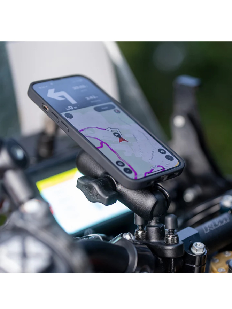 Zestaw: etui na telefon iPhone 17 Pro + uchwyt kulowy Pro SPC+ SP Connect