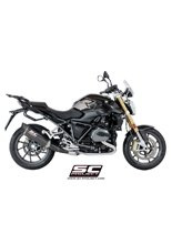 Tłumik SLIP-ON SC1-R Carbon fiber z karbonową końcówką SC-Project do BMW R 1200 R - RS (2017 - 2018)
