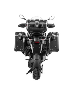 Zestaw: kufry boczne aluminiowe Zega Evo "And-Black" 31/31 + stelaż Touratech do BMW R 1300 GS (23-) [poj.: 2 x 31 l]