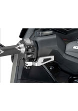 Dźwignia hamulca postojowego PUIG Yamaha T-Max 530/SX/DX (12-19), T-MAX 560/TECH MAX (20-) srebrna