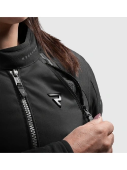 Kurtka motocyklowa damska tekstylna Rebelhorn Swift czarna
