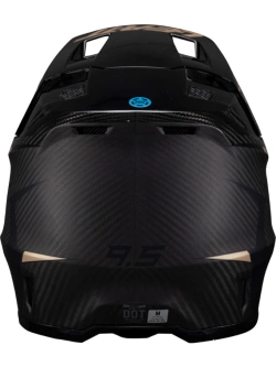 Kask enduro Leatt Moto 9.5 Carbon V25 czarno-złoty