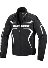 Kurtka motocyklowa tekstylna Spidi Sportmaster H2Out czarno-biała