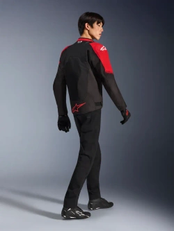 Kurtka motocyklowa tekstylna Alpinestars SMX Air czarno-czerwona