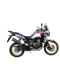 Tłumik G.P.R Dual Poppy [Slip-on, Stainless Steel] - Honda CRF 1000 L Africa Twin [15-17] e3