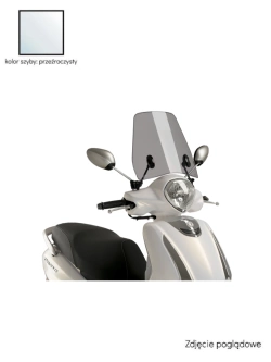 Szyba do skutera PUIG Urban Yamaha D'elight (21-24) przeźroczysta