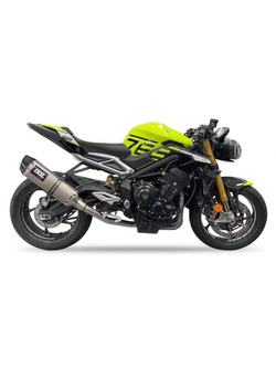 Pełny układ wydechowy IXIL VTI Hexoval Race Triumph Street Triple 675/ 765 (17-20)/ 765 RS/ Moto2 (21-24) tytanowy