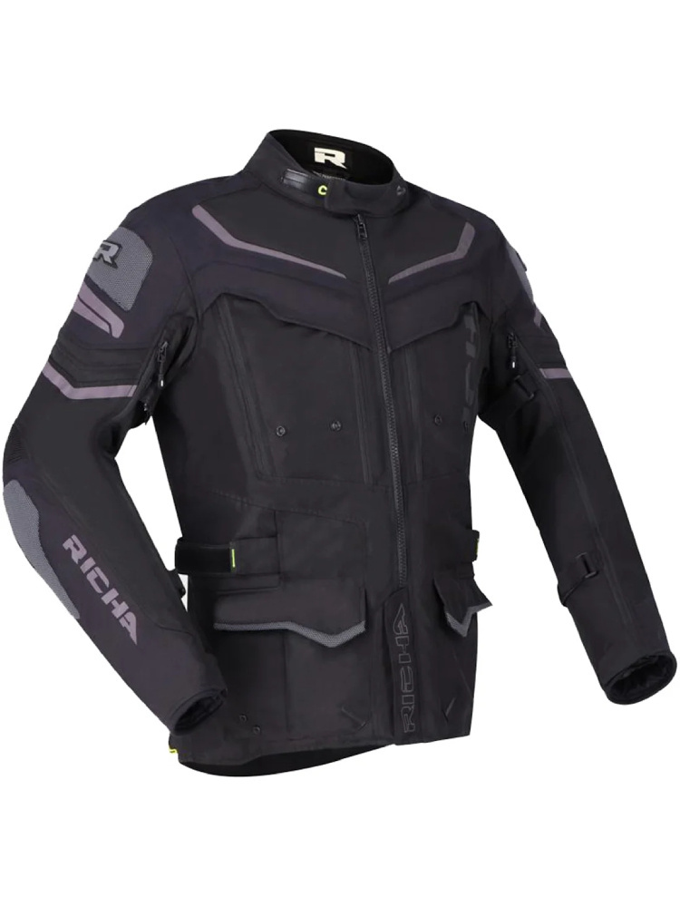 Kurtka motocyklowa tekstylna Richa Infinity II Adventure czarna