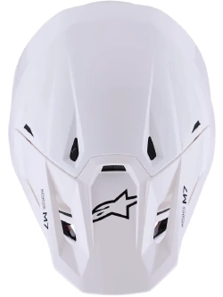 Kask enduro Alpinestars SM7 biały połysk