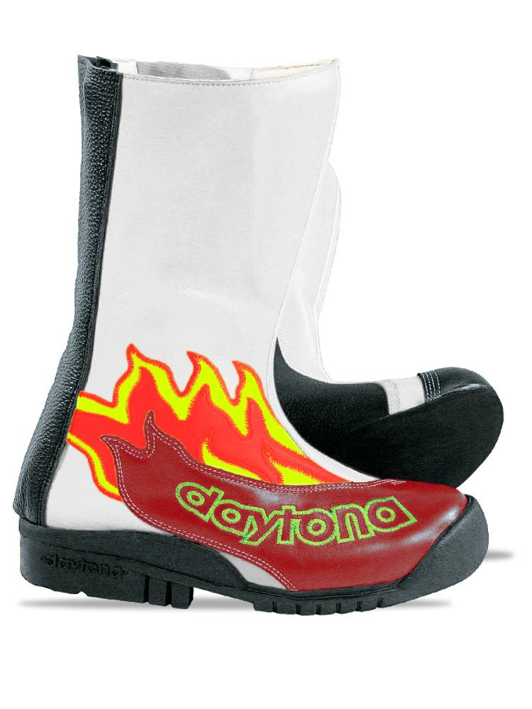 Buty żużlowe dziecięce Daytona Speed Youngsters biało - czerwone