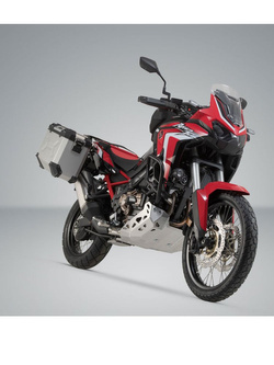 Zestaw: kufry boczne + stelaże PRO TRAX ADV SW-MOTECH 45/37 L do motocykla YAMAHA XT1200Z / ZE Super Tenere (10-) [pojemność 45 + 37L]