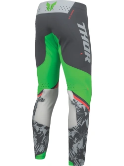 Spodnie cross Thor Sportmode Punkd szaro-zielone