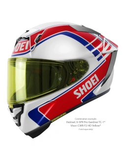 Kask integralny Shoei X-SPR PRO Gardner TC-1 biało-czerwony