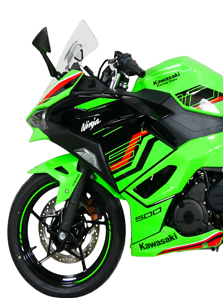 Szyba motocyklowa MRA "R" Kawasaki Ninja 500 SE (24-) przezroczysta