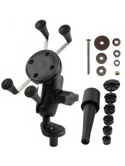 Uchwyt na telefon RAM X-Grip z sytemem do montażu w trzonie widelca motocykla