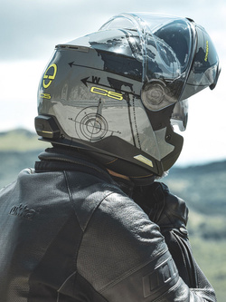 Kask szczękowy Schuberth C5 Globe szary