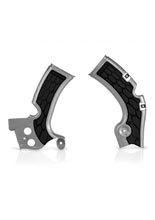 Osłony ramy Acerbis X-Grip Kawasaki KX 450 F (09-18) czarno-białe