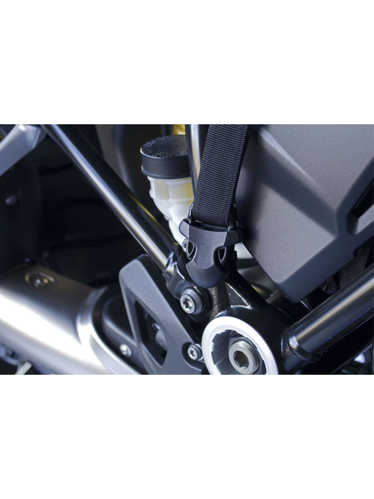 Klamra z pasem ściągającym do toreb na bak motocykla Enduristan Sandstorm