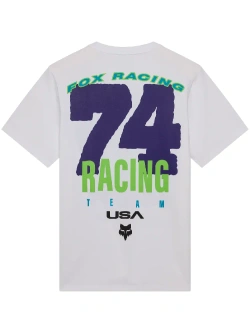 Koszulka z krótkim rękawem FOX Hardcore 195 biała