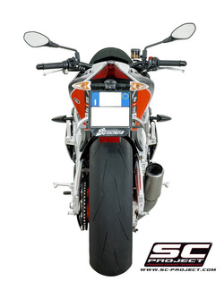 Tłumik CR-T Low Position Titanium SC-Project do APRILIA TUONO V4 1100 (2017 - 2018)