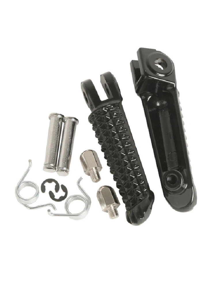 Podnóżki motocyklowe kierowcy BikeTec Yamaha YZF R1 (98-11)/ R6 (99-12)/ R6S (03-09) czarne