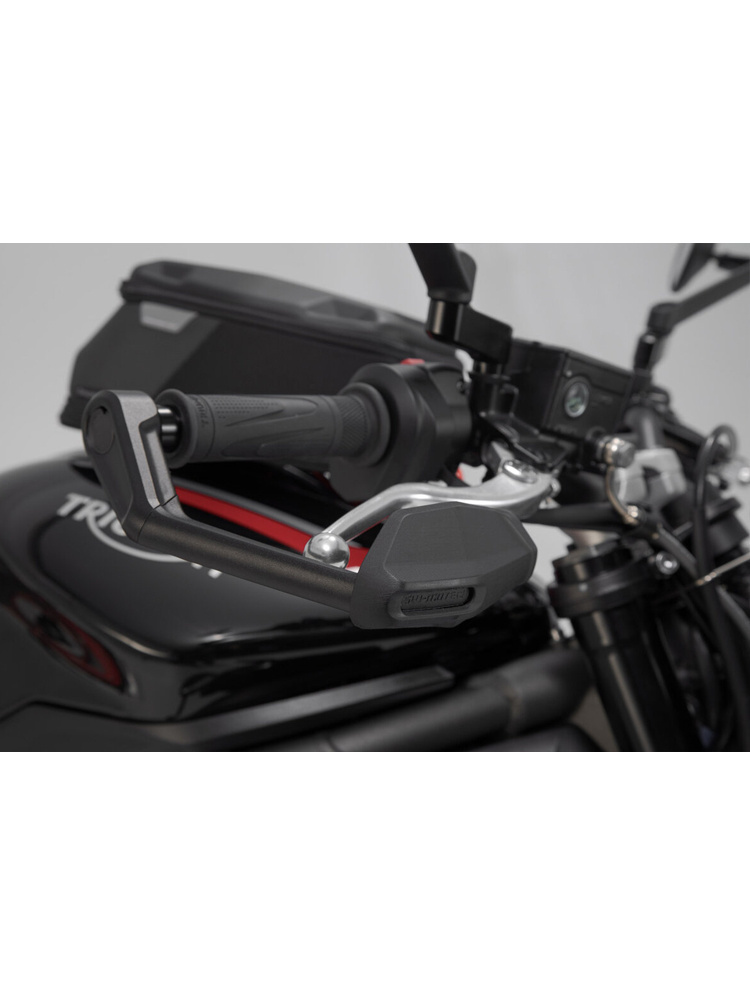 Osłony klamki hamulca i sprzęgła z osłoną przed wiatrem Sw-Motech Triumph Street Triple 765 R / S / S A2 (660 ccm) (17-)