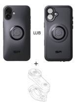 Zestaw na motocykl: etui na telefon iPhone 16 Plus + mocowanie SP Connect