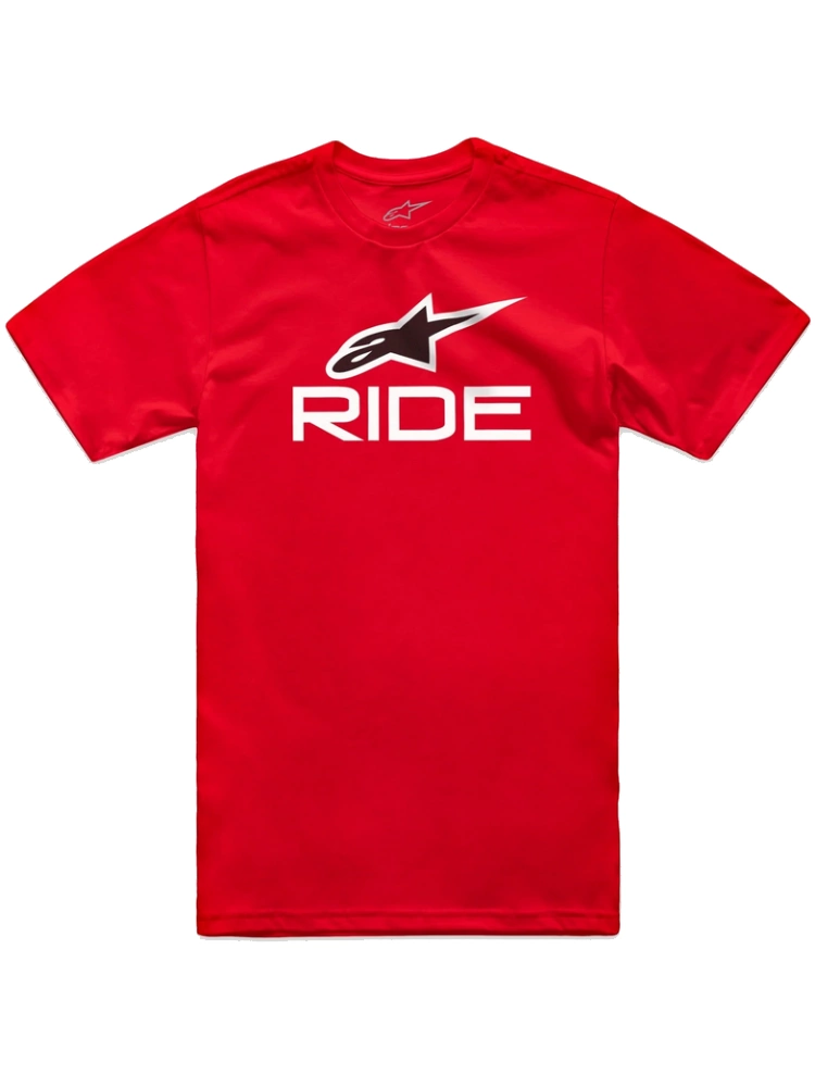 Koszulka z krótkim rękawem Alpinestars Ride 4.0 CSF Tee czerwona