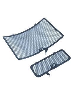 Osłona chłodnicy i chłodnicy oleju R&G Racing Suzuki GSX-R 1000 (03-04) aluminiowa, czarna