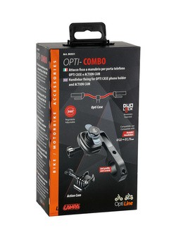 Uchwyt do mocowania telefonu i kamery sportowej Lampa Opti Combo