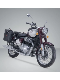 Sakwy motocyklowe wodoodporne SysBag WP M/M SW-Motech + stelaże SLC Royal Enfield Classic 650 (25-) [poj.: 2 x 17-23l]