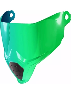Szybka do kasku Icon Ultraflite model Ultrashield lustrzana zielona