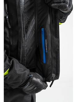 Kurtka motocyklowa tekstylna Shima Runner czarno-fluo